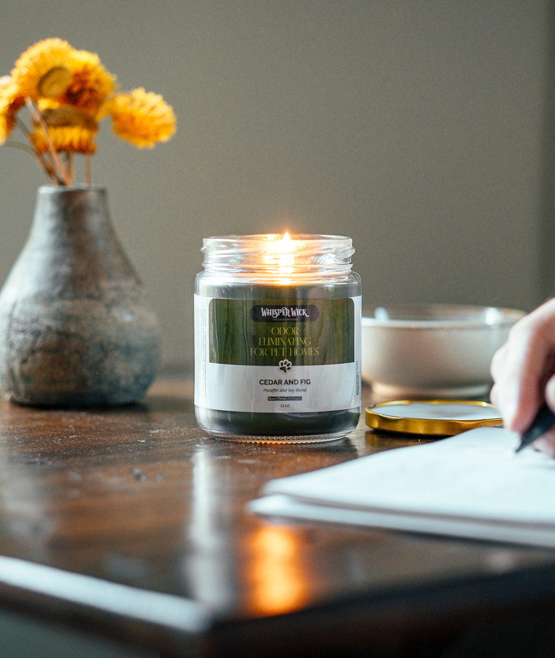 Odor Eliminating Candles from Whisper Wick